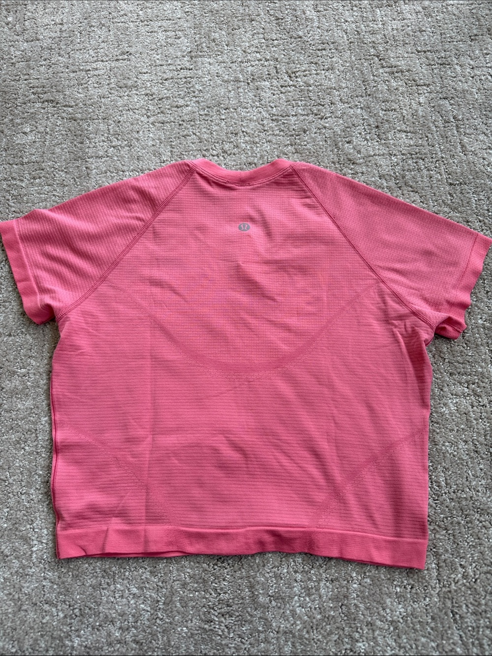 🍋 Lululemon Swiftly Tech Cropped Short Sleeve shirt size 8 - Picture 2 of 5